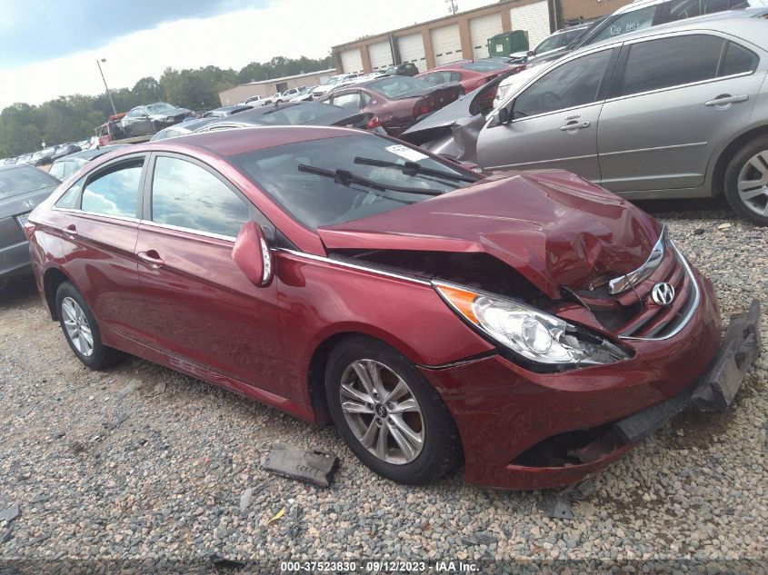 2014 HYUNDAI SONATA GLS - 5NPEB4AC0EH888856