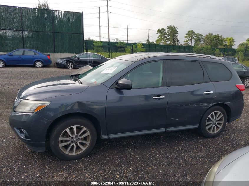 2013 NISSAN PATHFINDER SV - 5N1AR2MM0DC670103