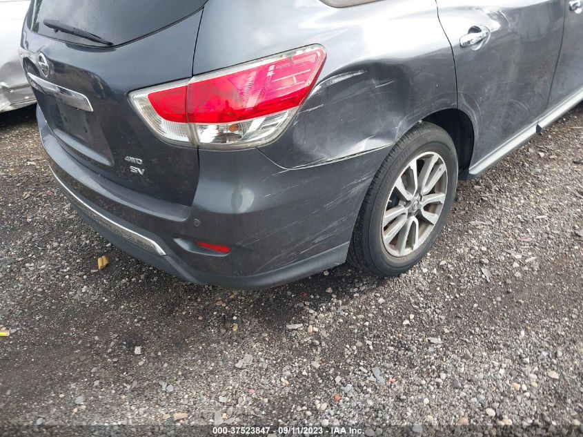 2013 NISSAN PATHFINDER SV - 5N1AR2MM0DC670103