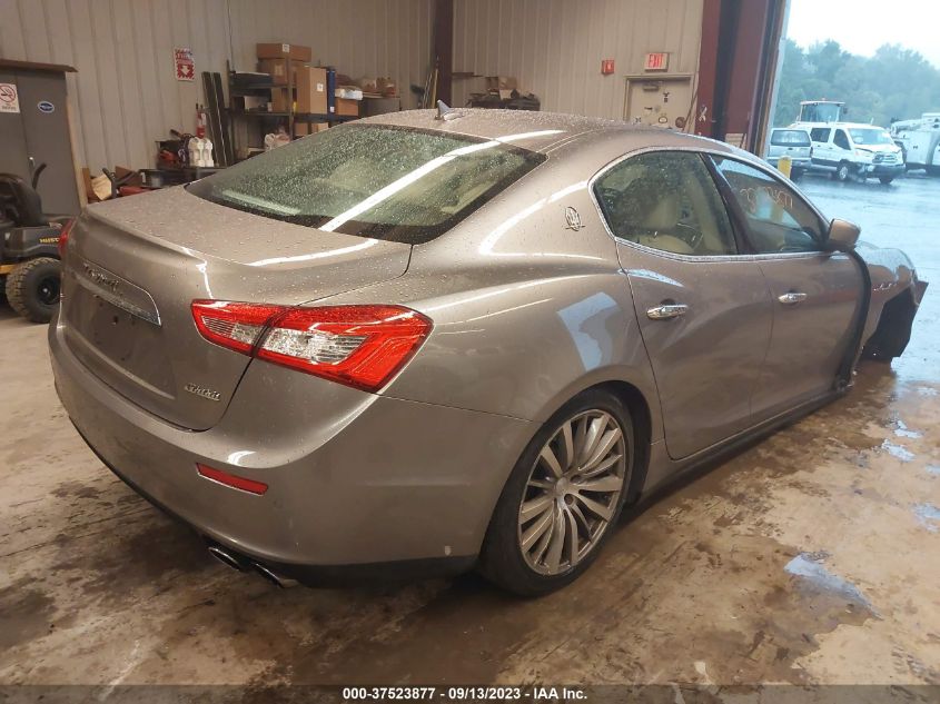 2015 MASERATI GHIBLI S Q4 ZAM57RTA0F1131731