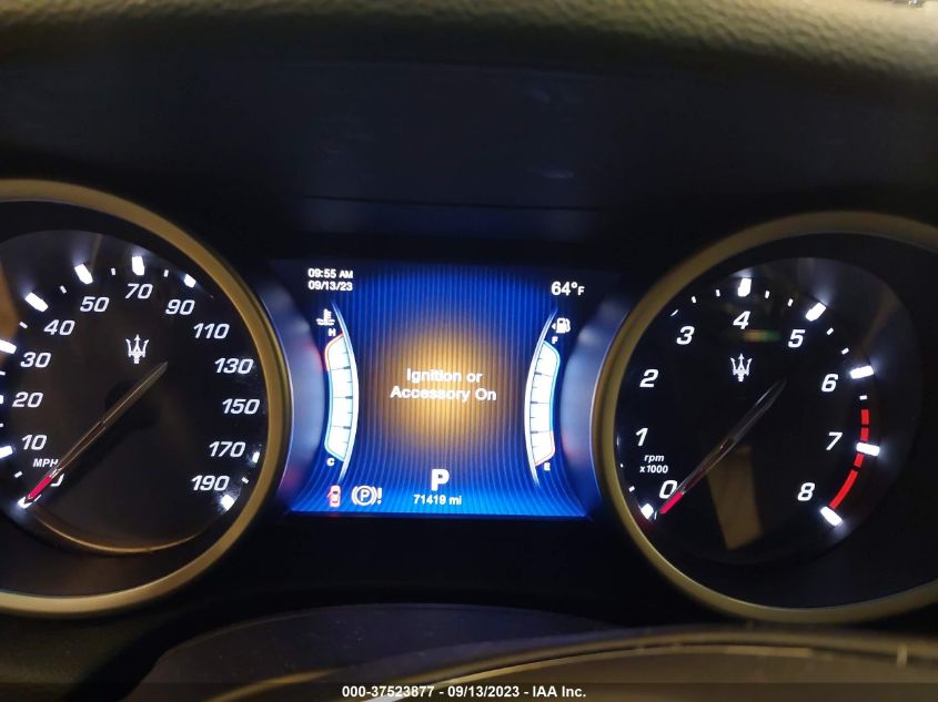 2015 MASERATI GHIBLI S Q4 ZAM57RTA0F1131731