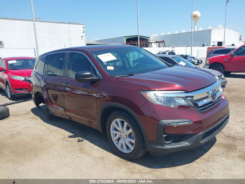 2019 HONDA PILOT LX - 5FNYF5H11KB013212