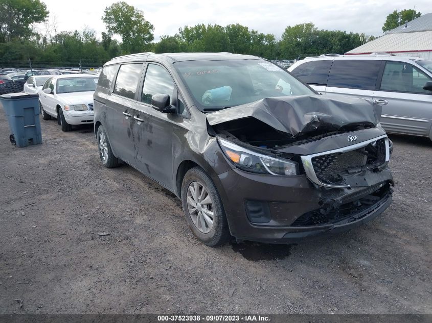 2016 KIA SEDONA LX - KNDMB5C1XG6146524
