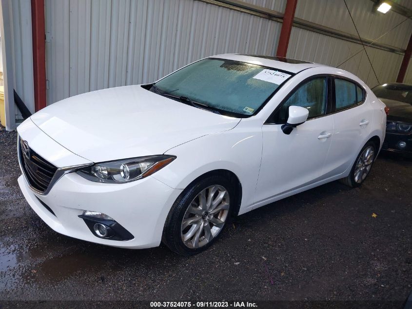 2016 MAZDA MAZDA3 S TOURING - JM1BM1W3XG1295147