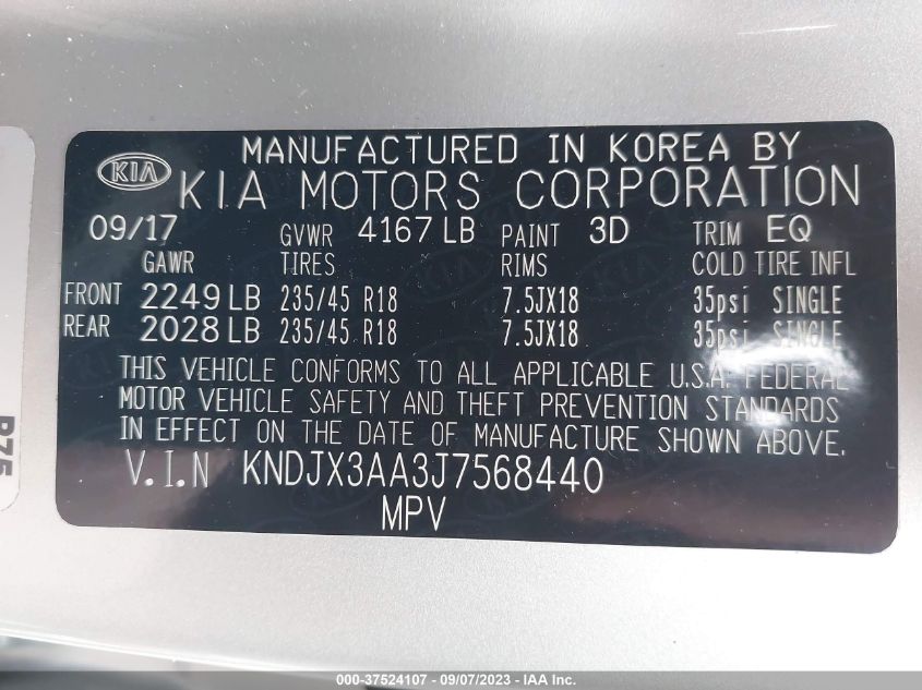 2018 KIA SOUL ! - KNDJX3AA3J7568440