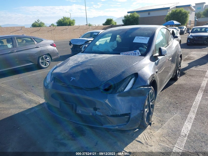 VIN 7SAYGAEE2PF783121 2023 TESLA MODEL Y LONG RANGE