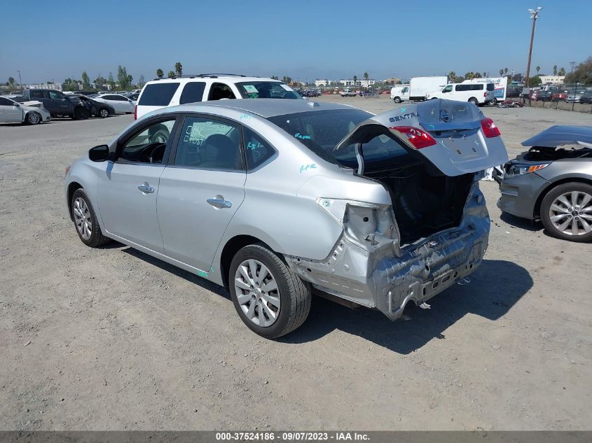 2017 NISSAN SENTRA SV - 3N1AB7AP5HL714274