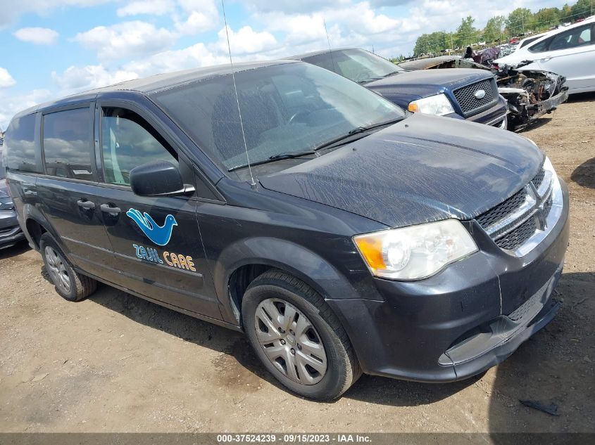 2014 DODGE GRAND CARAVAN SE - 2C4RDGBG3ER104008