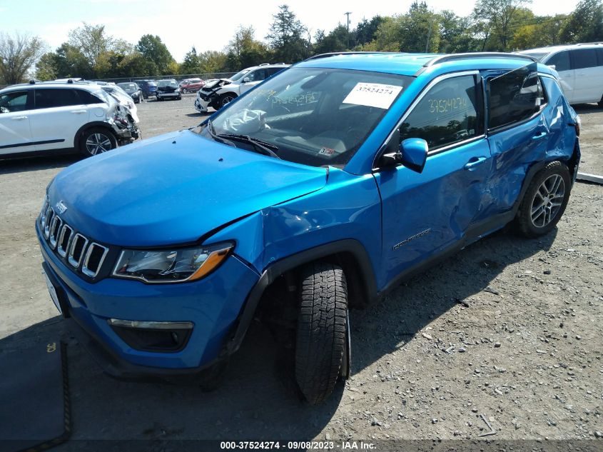 2017 JEEP COMPASS LATITUDE - 3C4NJDBB1HT651208
