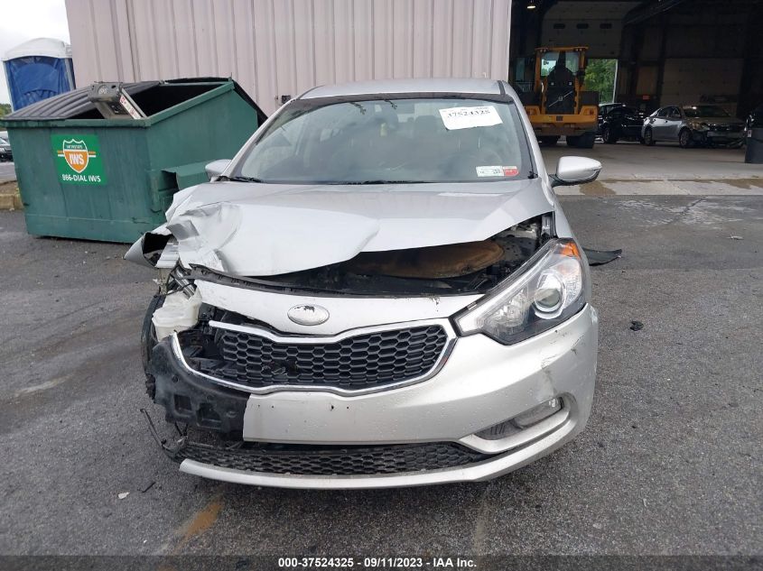 2014 KIA FORTE EX - KNAFX4A87E5120225