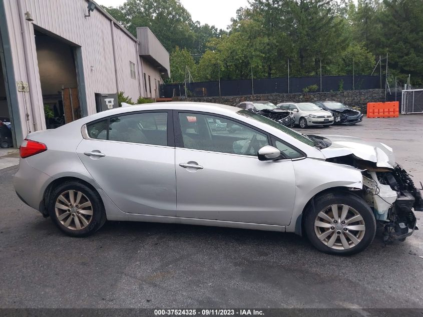 2014 KIA FORTE EX - KNAFX4A87E5120225