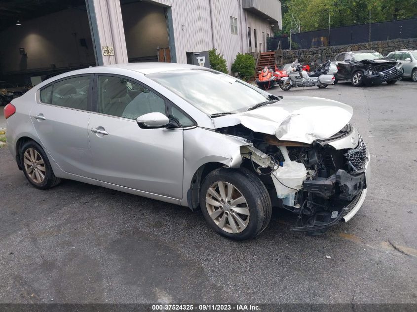 2014 KIA FORTE EX - KNAFX4A87E5120225