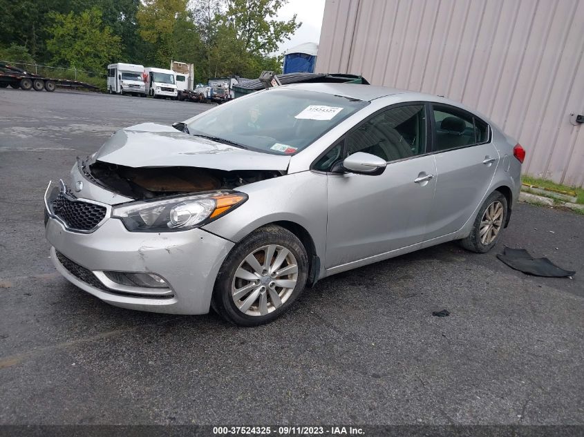 2014 KIA FORTE EX - KNAFX4A87E5120225