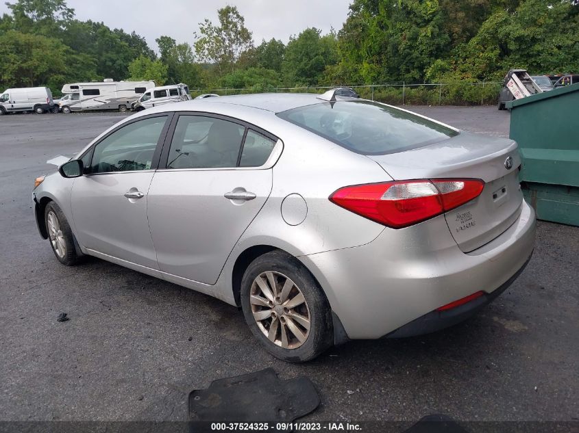 2014 KIA FORTE EX - KNAFX4A87E5120225