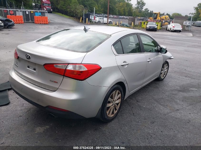 2014 KIA FORTE EX - KNAFX4A87E5120225