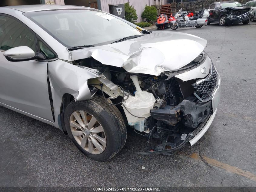 2014 KIA FORTE EX - KNAFX4A87E5120225