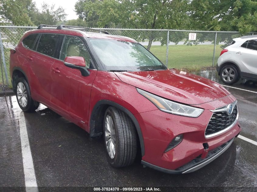 2023 TOYOTA HIGHLANDER HYBRID LIMITED/HYBRID PLA - 5TDEBRCH4PS113978