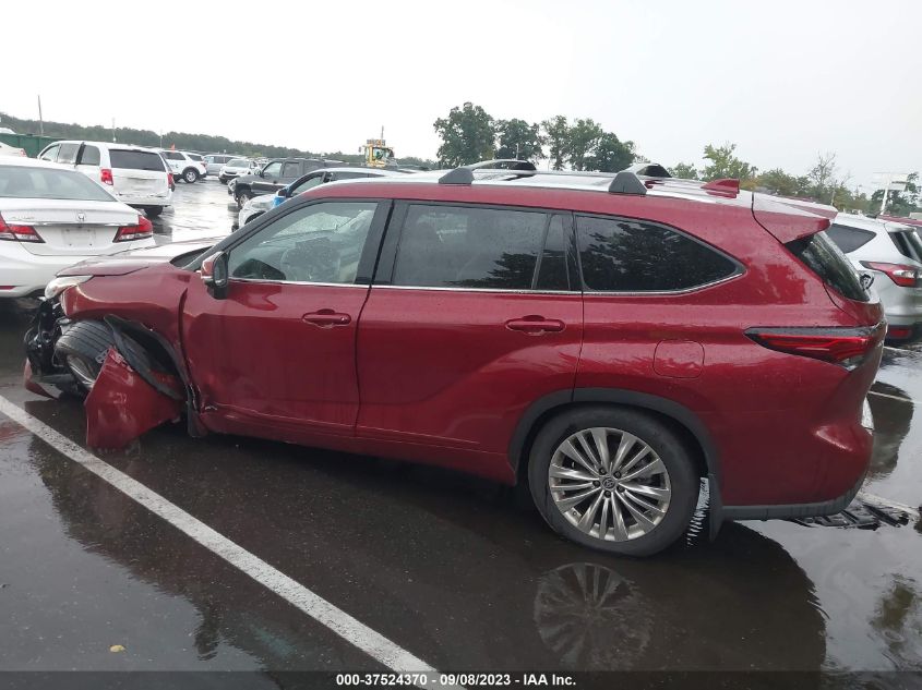 2023 TOYOTA HIGHLANDER HYBRID LIMITED/HYBRID PLA - 5TDEBRCH4PS113978