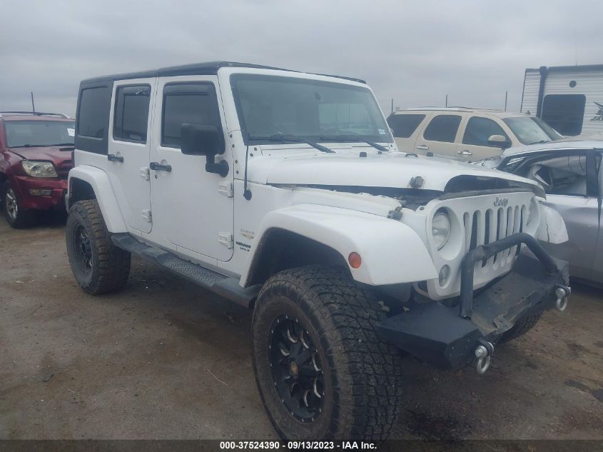 2015 JEEP WRANGLER UNLIMITED SAHARA - 1C4BJWEG4FL725462