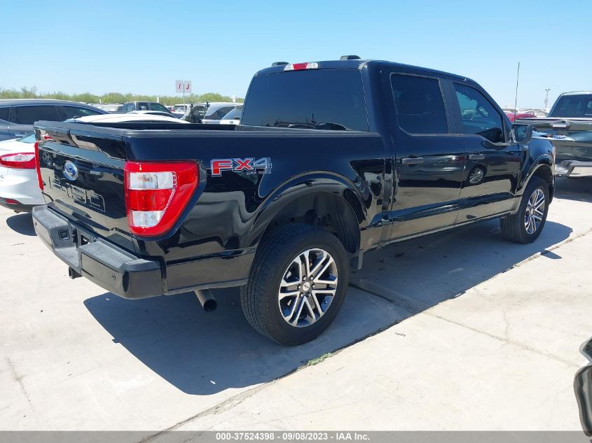 2022 FORD F-150 XL/XLT/LARIAT - 1FTFW1E54NKD38175