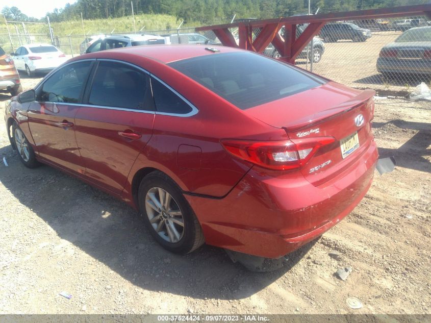 2017 HYUNDAI SONATA SE - 5NPE24AF6HH469201