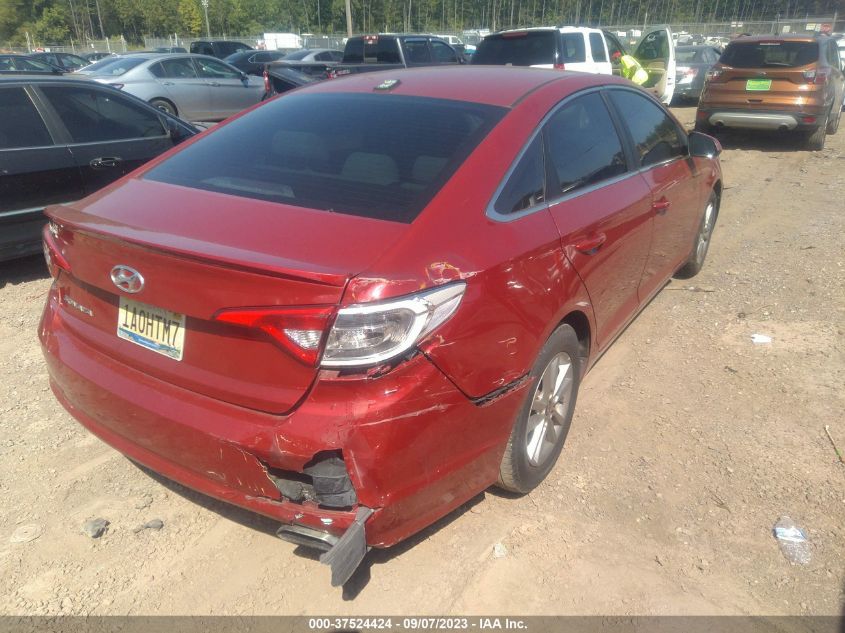 2017 HYUNDAI SONATA SE - 5NPE24AF6HH469201