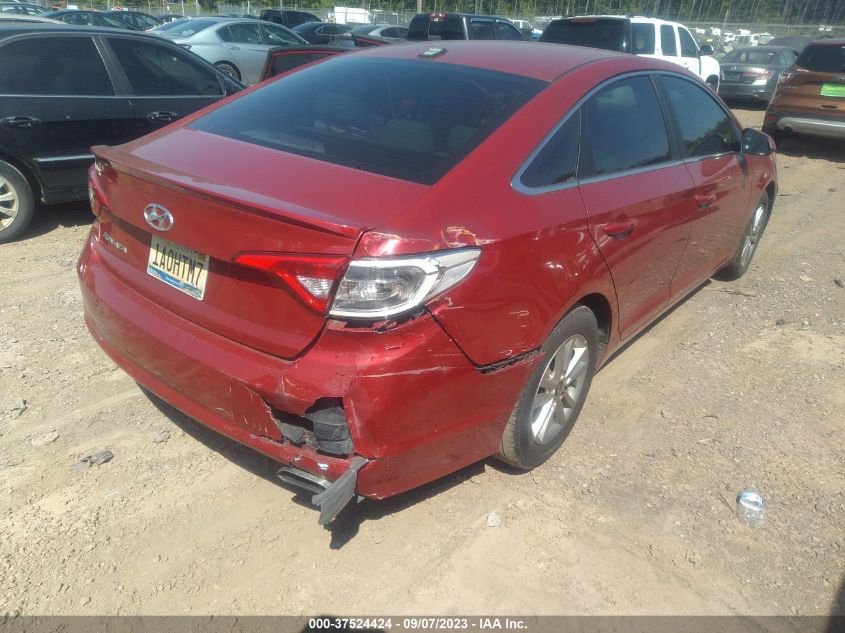 2017 HYUNDAI SONATA SE - 5NPE24AF6HH469201