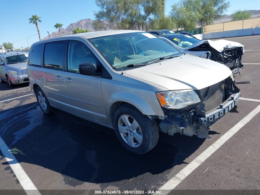 2013 DODGE GRAND CARAVAN SE - 2C4RDGBG6DR731431