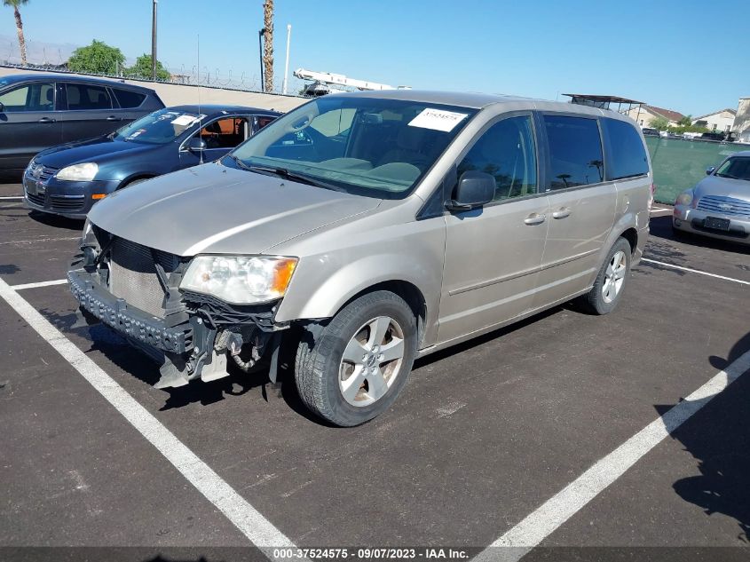 2013 DODGE GRAND CARAVAN SE - 2C4RDGBG6DR731431