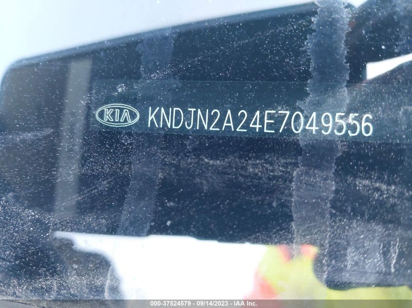 2014 KIA SOUL BASE KNDJN2A24E7049556