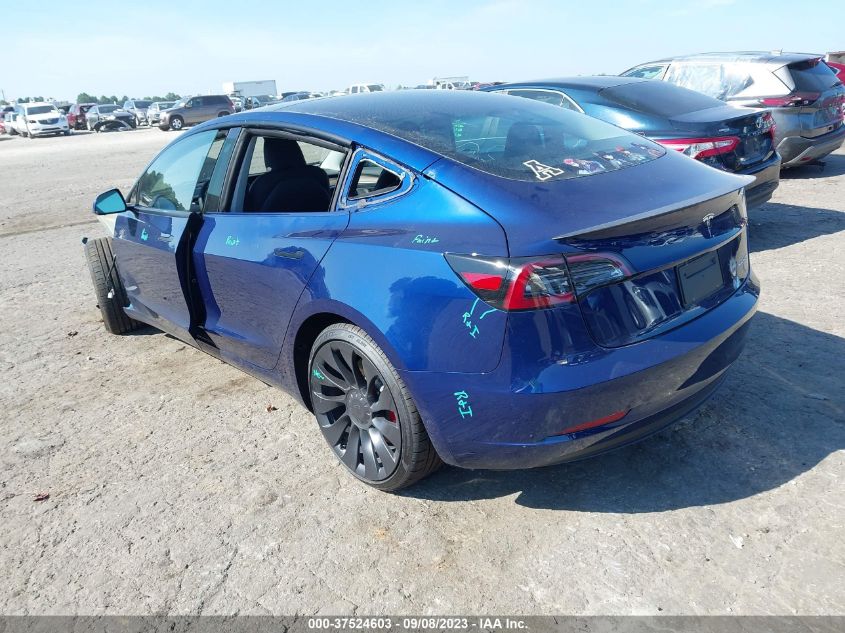 2023 TESLA MODEL 3 - 5YJ3E1EC2PF591144