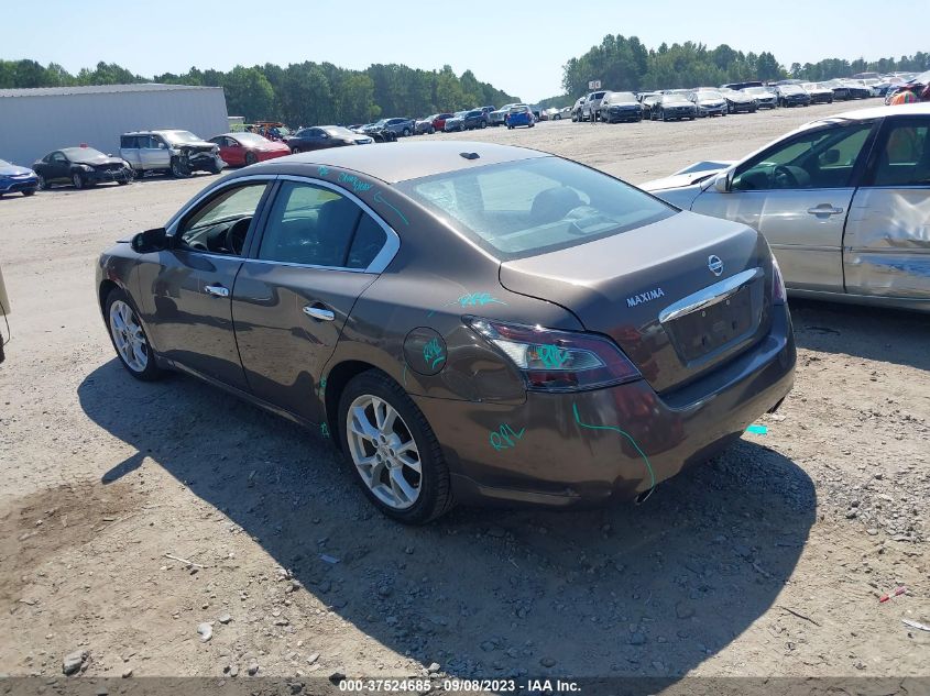 2013 NISSAN MAXIMA S/SV - 1N4AA5AP0DC805873
