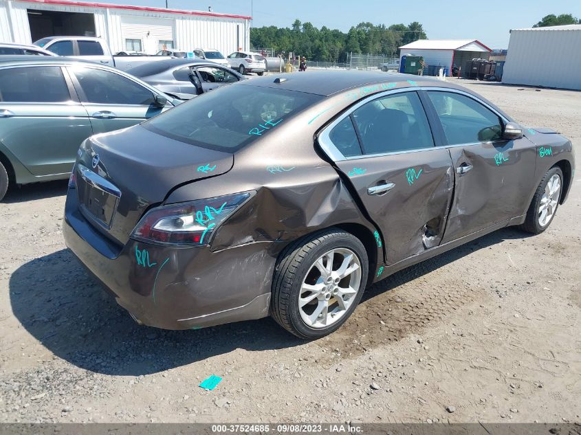 2013 NISSAN MAXIMA S/SV - 1N4AA5AP0DC805873