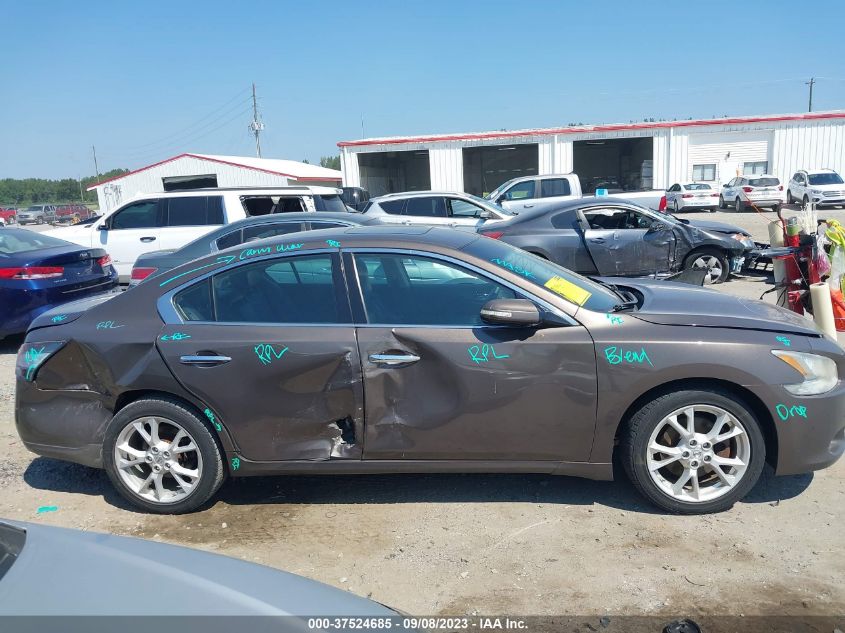 2013 NISSAN MAXIMA S/SV - 1N4AA5AP0DC805873