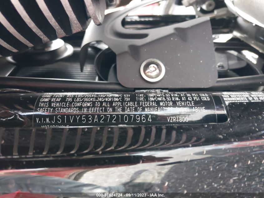 2007 SUZUKI VZR1800 JS1VY53A272107964
