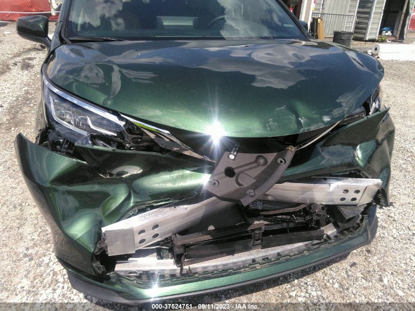 2022 TOYOTA SIENNA XLE - 5TDYRKEC9NS097467