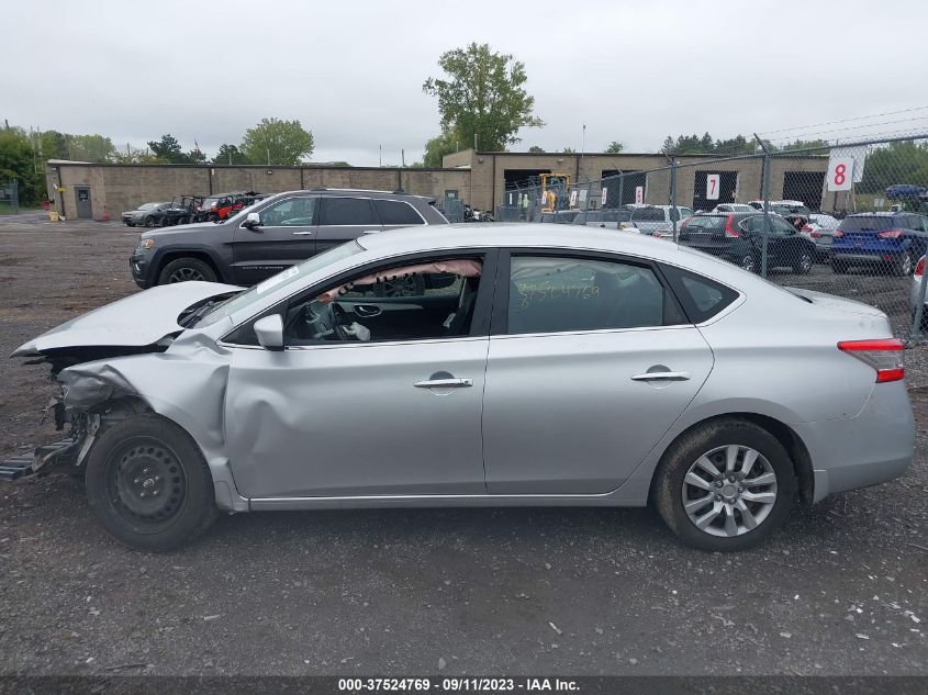 2015 NISSAN SENTRA SV - 3N1AB7AP4FY249633