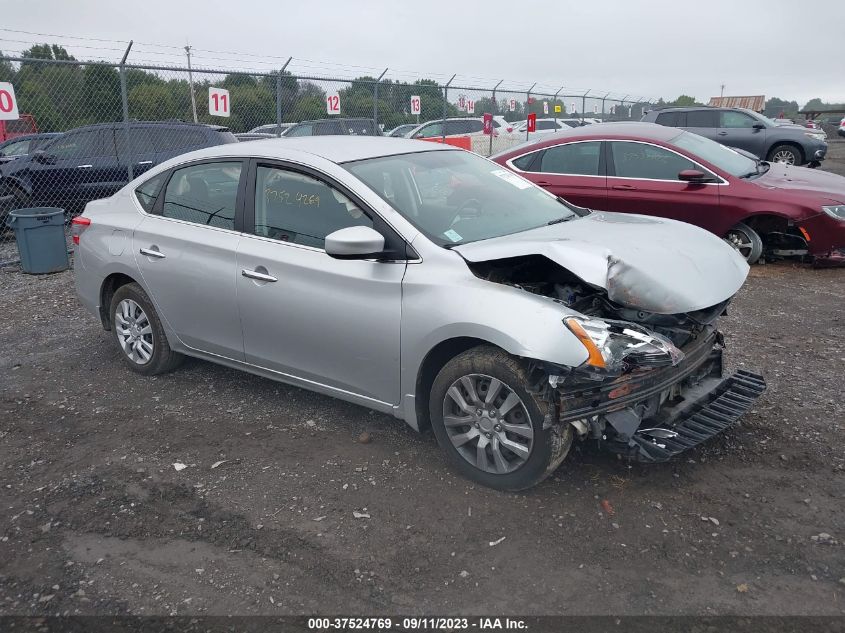 2015 NISSAN SENTRA SV - 3N1AB7AP4FY249633