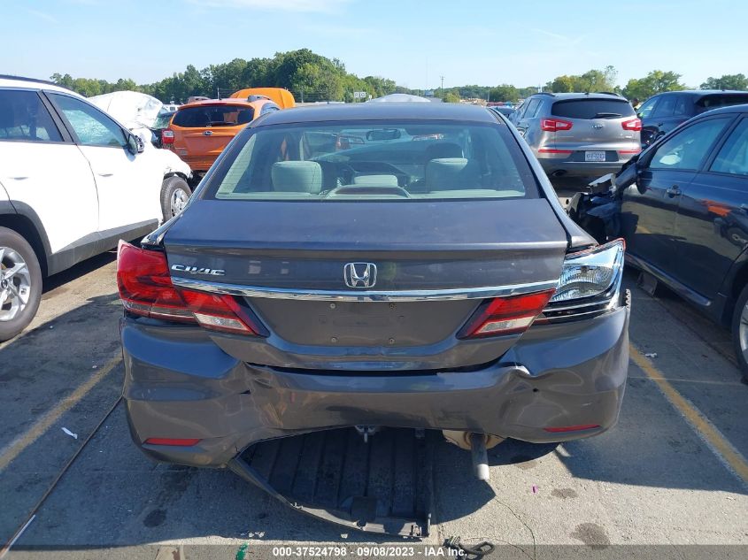 2015 HONDA CIVIC SEDAN LX - 19XFB2F54FE266527
