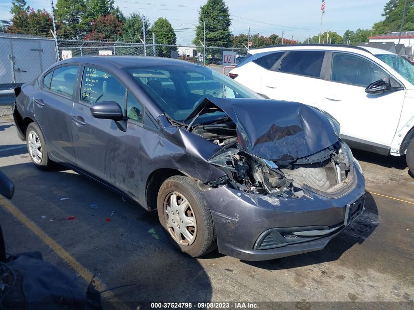 2015 HONDA CIVIC SEDAN LX - 19XFB2F54FE266527