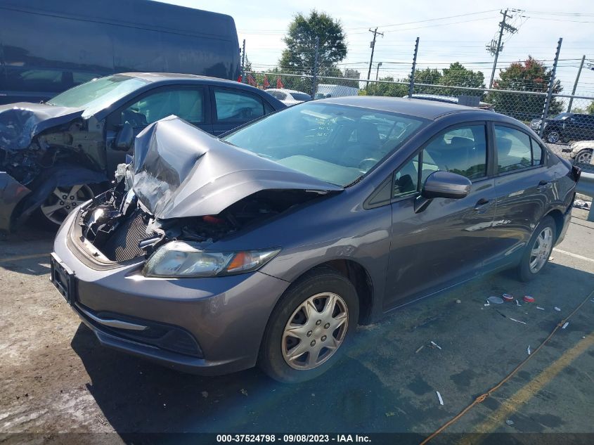 2015 HONDA CIVIC SEDAN LX - 19XFB2F54FE266527