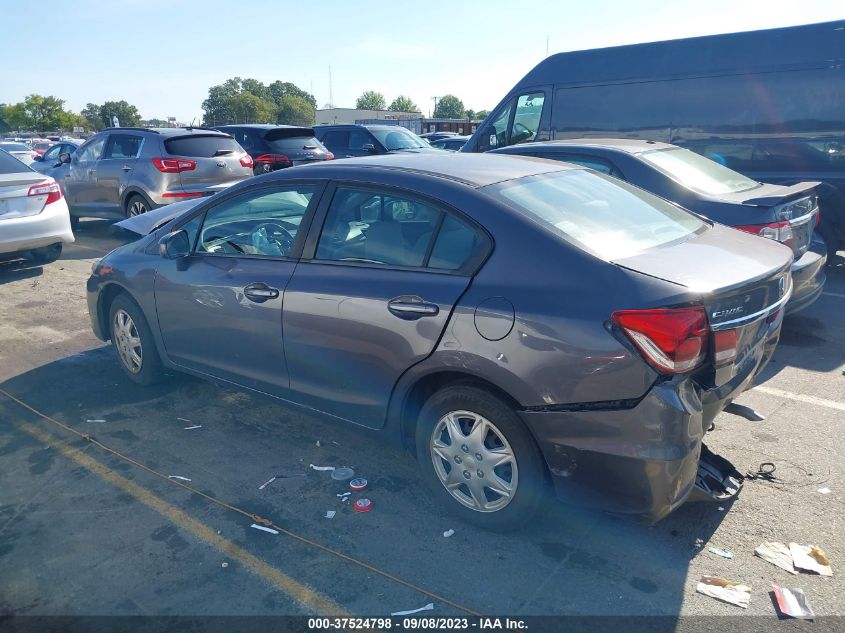 2015 HONDA CIVIC SEDAN LX - 19XFB2F54FE266527