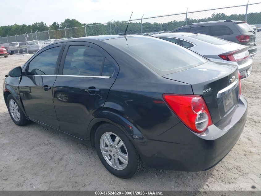 2013 CHEVROLET SONIC LT - 1G1JC5SH6D4136135