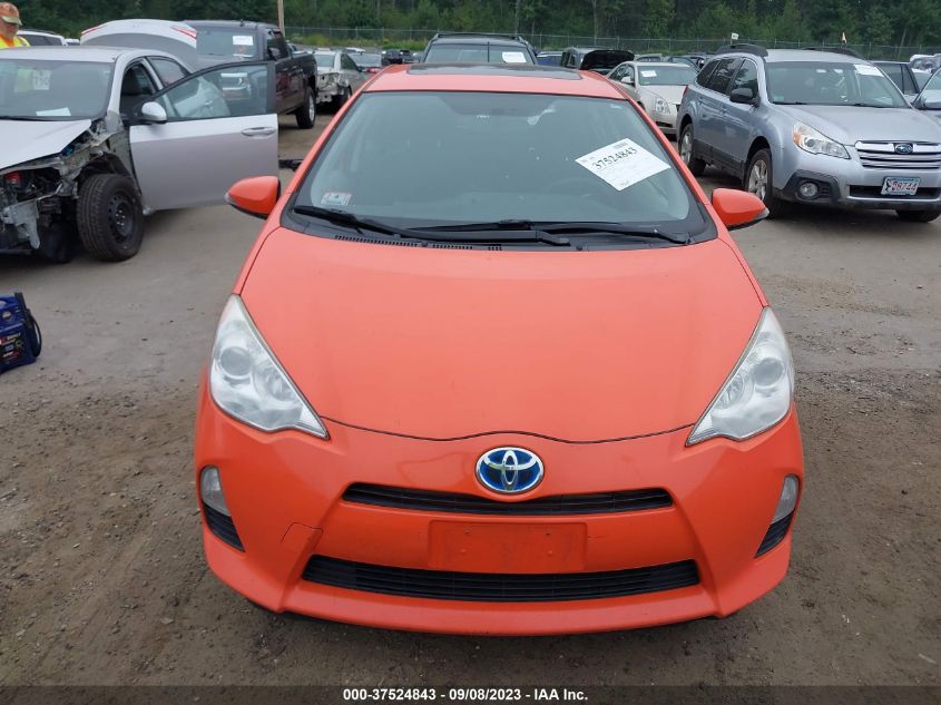2013 TOYOTA PRIUS C ONE/TWO/THREE/FOUR - JTDKDTB3XD1055013