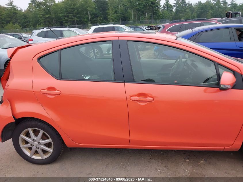 2013 TOYOTA PRIUS C ONE/TWO/THREE/FOUR - JTDKDTB3XD1055013