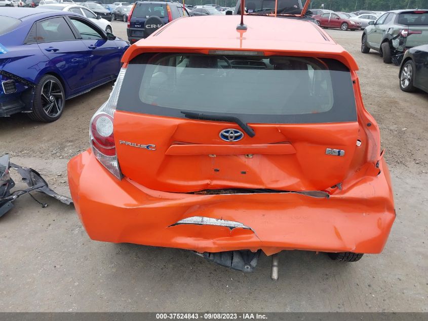 2013 TOYOTA PRIUS C ONE/TWO/THREE/FOUR - JTDKDTB3XD1055013