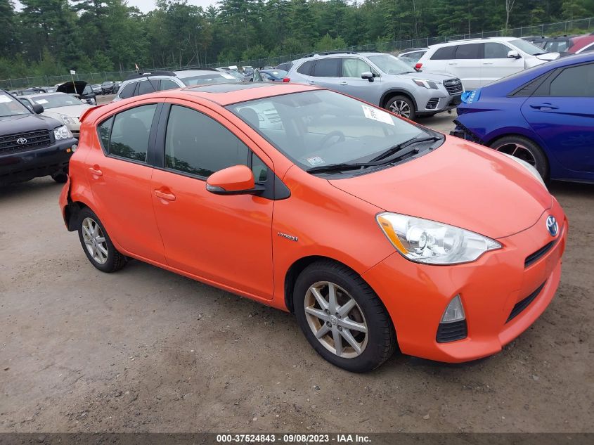 2013 TOYOTA PRIUS C ONE/TWO/THREE/FOUR - JTDKDTB3XD1055013
