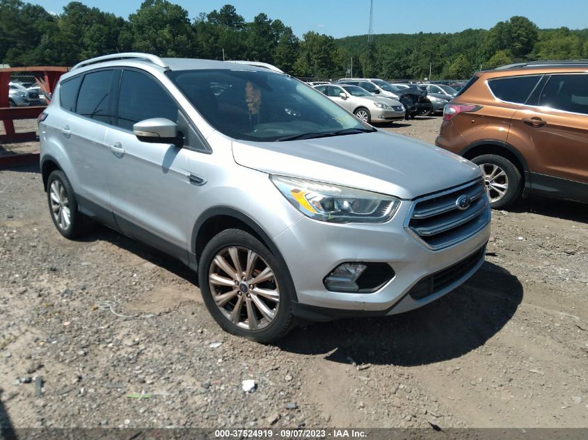 2017 FORD ESCAPE TITANIUM - 1FMCU0JD3HUC56586