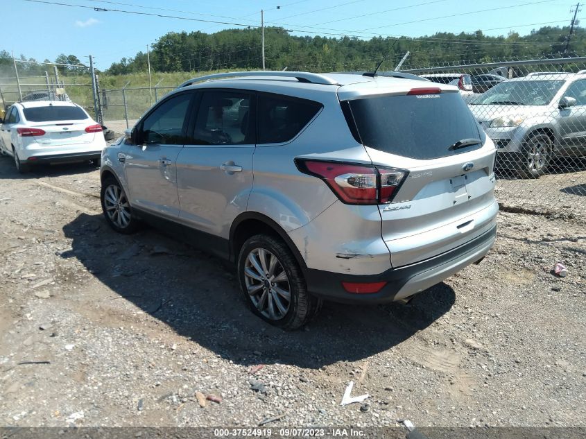 2017 FORD ESCAPE TITANIUM - 1FMCU0JD3HUC56586