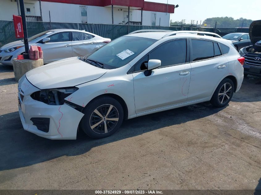 2019 SUBARU IMPREZA PREMIUM - 4S3GTAD69K3740612